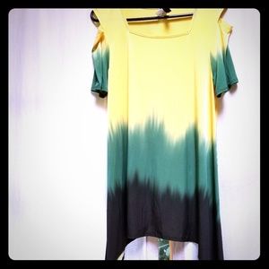 Lightweight Flowing Jamaica Shirt - Plus size